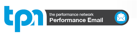 Performance email logo