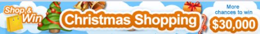 Great Shopping Christmas Banner